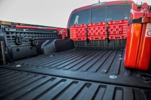 Toyota Tacoma Molle Bed Mounting Panels - Rough Country - Rough Country Molle Rack System - '05-'23